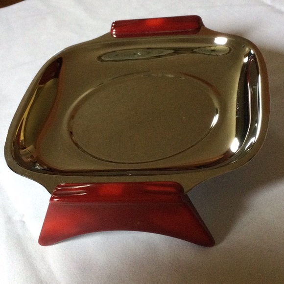 Glo Hill Vintage Chrome/Bakelite Tray - Picture 5 of 9